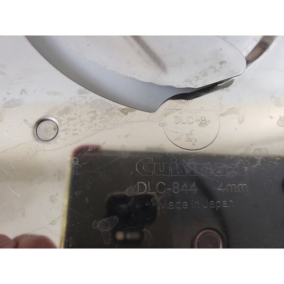 Cuisinart DLC-883 Food Processor Custom Disc Set Three For DLC-8/10 Series Japan - Picture 7 of 11